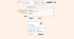 Desktop Screenshot of exif-viewer.com